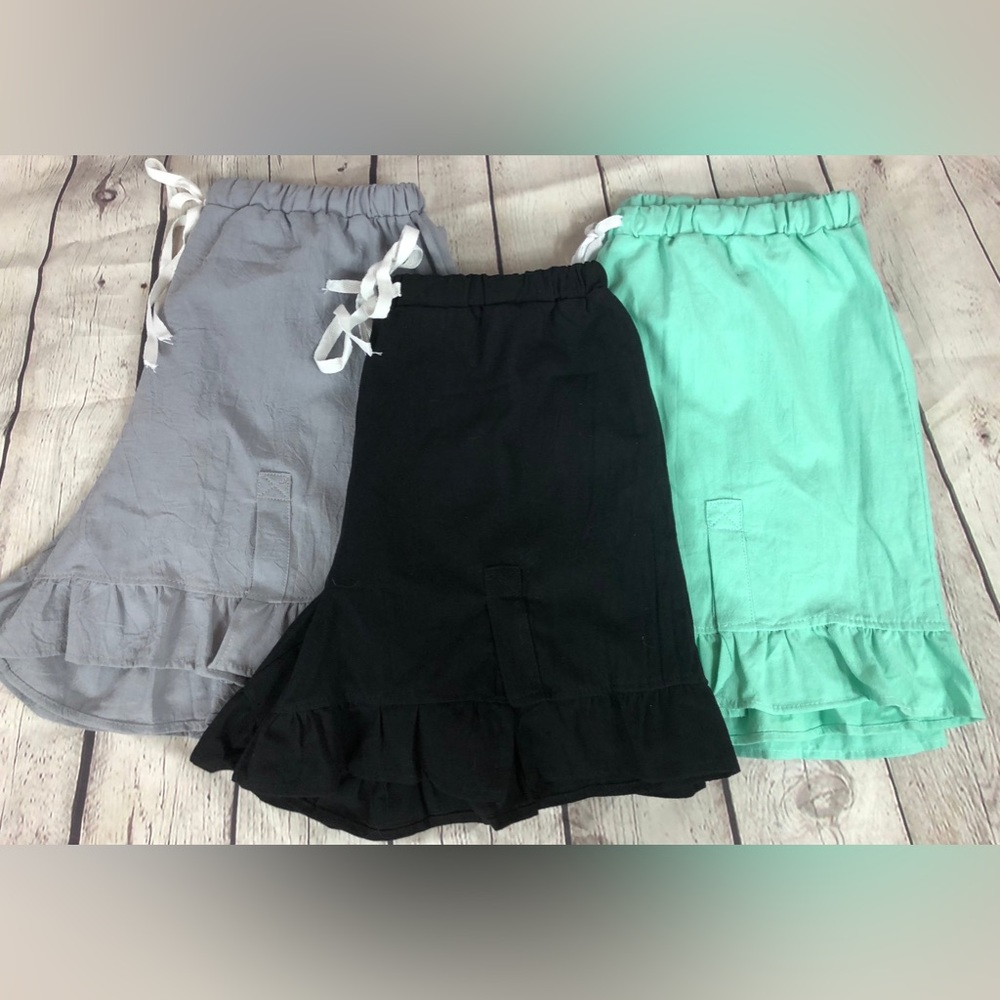 NEW*Boho Slit Drawstring Shorts - Picture 3 of 6